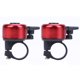thumbnail image 1 of 2 uds Universal MTB bicicleta campana advertencia bicicleta manillar anillo campanas (rojo) Likrtyny paseo en bicicleta, 1 of 8