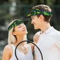 thumbnail image 5 of Balery Dinosaurs and Flowers Sport Wear Athletic Visor Sun Sports Visor Hat Visor Adjustable Cap for Women and Men (One Size), 5 of 8