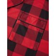 thumbnail image 7 of Christmas Family Pajamas Matching Set Plaid Pattern Holiday Sleepwear Set with Dog Shirt, 7 of 7