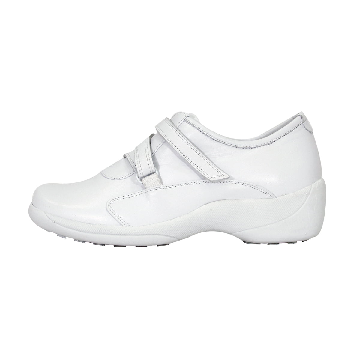 24 HOUR COMFORT Jordan Wide Width Comfort Shoe For Work and Casual Attire WHITE 11