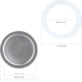 thumbnail image 2 of xianyou-Stovetop Espresso Maker Replacement Silicone 6 Cup Size Gasket Seals and Filter Screen for Moka Pot, 2 of 4