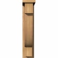 thumbnail image 2 of 5 1/2"W x 14"D x 26"H Alpine Smooth Corbel w/Backplate, Western Red Cedar, 2 of 9