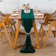 thumbnail image 1 of Bandera de mesa decorativa de gasa verde oscuro 30*300 CM Ticfox estilo europeo y americano, 1 of 14