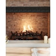 thumbnail image 4 of AKDSteel Heavy Duty Fireplace Grate Features a 3/4" Sturdy Steel Log Rack With 6 Support Legs And a Powder Coated Finish, Designed For Use In Indoor Or Outdoor Fireplaces, Fire Pits, Or Wood Stoves, 4 of 8