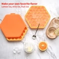 thumbnail image 3 of Nuevo Molde De Bandeja De Hielo De Panal Creativo Diy Rejilla De Hielo De Silicona Molde De Panal Apilable 37 Caja De Hielo De Rejilla Suministros De Herramientas De Cocina Irene Inevent HA018923-00, 3 of 6