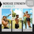 thumbnail image 6 of Fitness Bands, Resistance Bands with Bag, Door Anchor (with Sets) and Exercise Guide - Single  in Value Set, Pull-Up Band Fitness Band for Calisthenics, 6 of 7