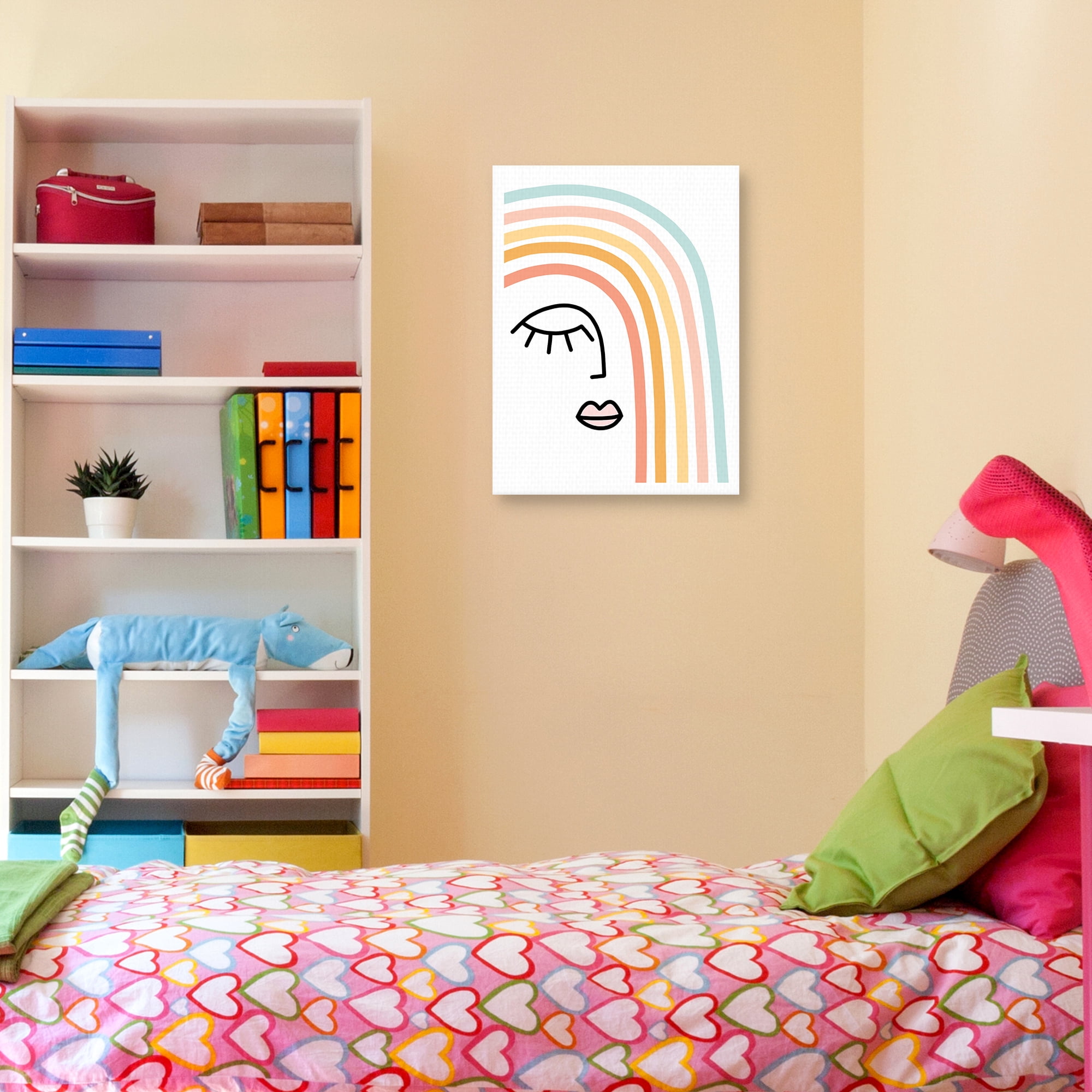 Rainbow State of Mind by Dominique Vari Canvas Art Print