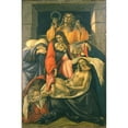thumbnail image 2 of Sandro Botticelli 17x24 Gold Ornate Framed and Double Matted Museum Art Print Titled - The Lamentation Over the Dead Christ (1495 - 1500), 2 of 4