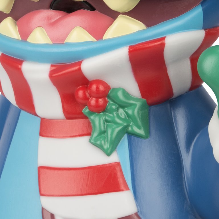 Disney, Christmas Lighted Blow Mold Outdoor Decor Stitch, 22 in