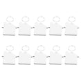 thumbnail image 4 of Llaveros de sublimación en blanco, llaveros de transferencia de calor, llaveros de sublimación con forma de casa para manualidades, decoración DIY, 4 of 8