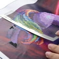 thumbnail image 3 of Round Diamond Dot Drill Stainless Steel Ruler DIY Diamond Painting Tool, 3 of 8
