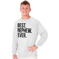 thumbnail image 2 of Best Relative Ever Long Sleeve T-Shirts Tees For Men Best Nephew Ever Family Aunt Uncle Child, 2 of 2
