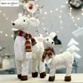 thumbnail image 2 of Muñecos navideños, Papá Noel, muñeco de nieve, alce, juguetes, figuras navideñas, regalo de Navidad para niños, adorno para árbol de Navidad, decoración navideña, 2 of 5