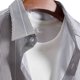 thumbnail image 3 of Camisas Casuales Para Hombre Chaqueta acolchada con bolsillo de solapa cuadrada informal a la moda de otoño e invierno para hombre (Grey, L), 3 of 7