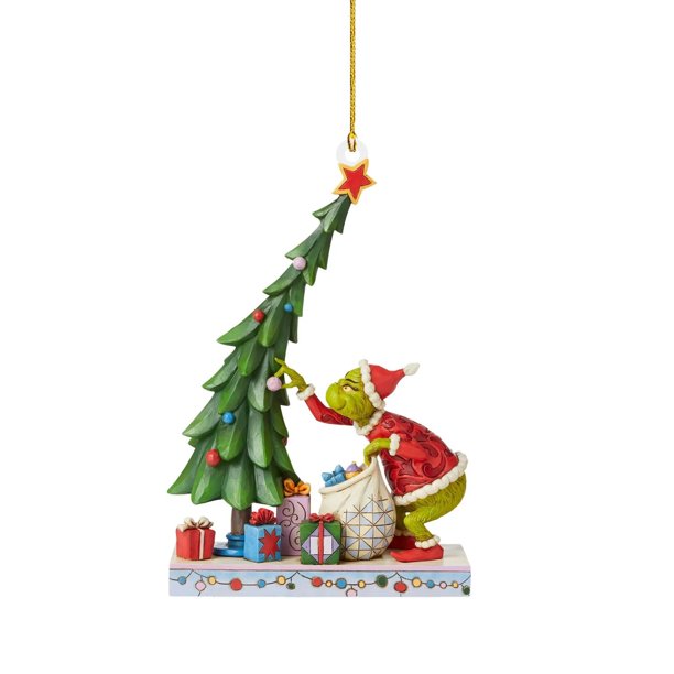 Figura acrílica de Navidad Grinch-ed plana 2D, modelo de decoración, juguetes de 8cm