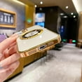 thumbnail image 3 of Compatible with iPhone 14 Pro Max Magnetic Transparent Case,Luxury Plating Bling Clear Shockproof MagSafe Case with Full Camera Len Protector for iPhone 14 Pro Max Women Girl Men-Elegant Golden, 3 of 11