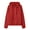 Red, variant on VANLOFE Long Sleeve Warm Color Solid Women's Sweater for Winter All-match Winter Hoodie for Women Daily Hoodie Clean Without Printing Sweater 2XL Blue