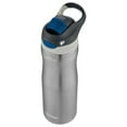 thumbnail image 2 of Contigo AUTOSPOUT Chug Chill, 20oz, SS Monaco Stainless Steel Water Bottle, 2 of 6
