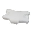 thumbnail image 2 of Almohada ergonómica de espuma viscoelástica para dormir, protección ergonómica para el cuello Blanco, 2 of 9