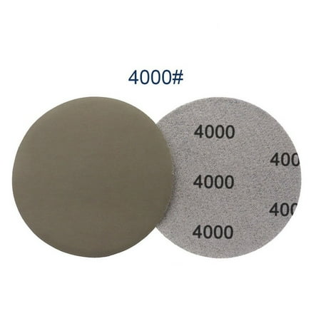 

BAMILL 10PCS 3 Inch Silicon Carbide Sanding Discs Wet/Dry Sanding Sandpaper 240-10000#