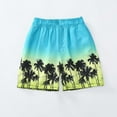 thumbnail image 5 of Boys Shorts Child Girls Casual Style Floral Printing Shorts Summer Hawaii Holiday Beach Pants Size 6 Y-7 Y, 5 of 6
