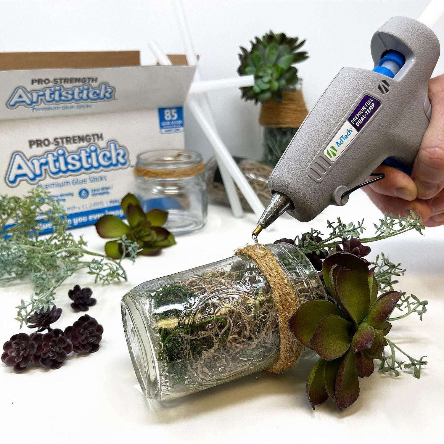 Pistolet à colle 2 températures Pistolet à colle à double température