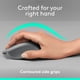 thumbnail image 3 of Ratón inalámbrico Logitech M330 SILENT con receptor USB de 2,4 GHz, color gris, 3 of 8
