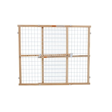 Parent's Choice Wooden Metal Tall and Wide Baby Safety Gate
