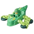 thumbnail image 3 of PJ Masks Gekko Deluxe Vehicle, Preschool Car and Action Figure, 3 of 6