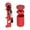 #red, variant on Circular Saw Guide, Aluminum Alloy Tall Stair Gauges Set Right Angle Ruler Clamp with Holder and Carabiner for Framing Square, Precision Framing Tool Miter Saw Protractor for Carpentry Men