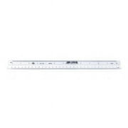 Alvin 30cm High Impact Plastic Metric Triangular Scale