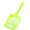 Green, variant on Plastic Cat Litter Scoop, Kitty Litter Scooper Pet Sift Shovel, Litter Cleaning Tool, 8.03 Inches, 1PC