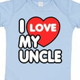 thumbnail image 4 of Inktastic I Love My Uncle Boys or Girls Baby Bodysuit, 4 of 5