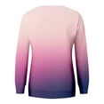 thumbnail image 5 of ManxiVoo Womens No Hood Pocket Sweatshirt Cozy Fall Winter Fashion Top with Front Pouch L Size Purple, 5 of 6
