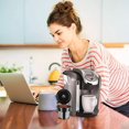 thumbnail image 3 of 6Pcs Reusable K-Cups for Keurig 1.0 and 2.0 Brewers, Eco-Friendly Universal Fit Refillable Single Cup Coffee Filters, Stainless steel Mesh Filter, 3 of 6