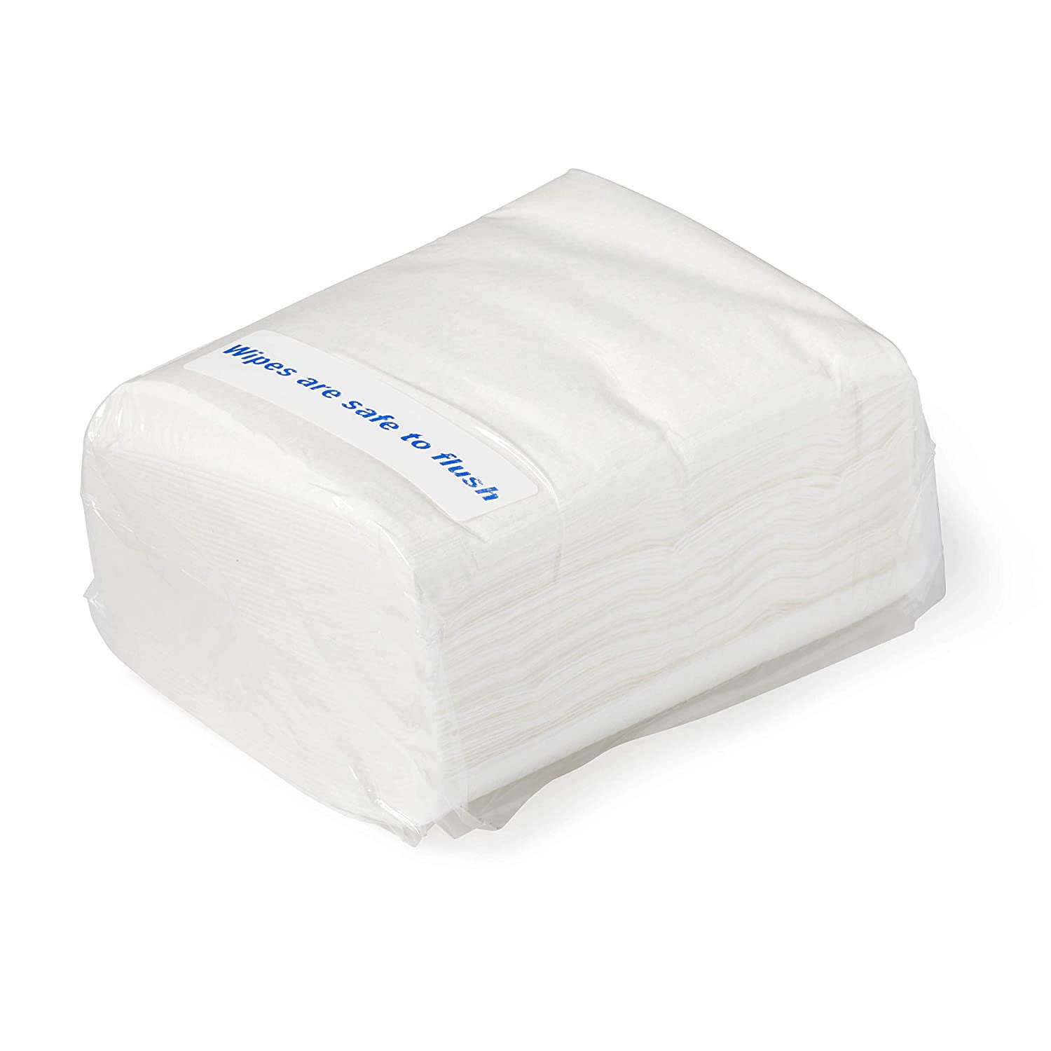 Medline NatureSoft Flushable Dry Cleansing Wipes, 8 x 10", 500 Count