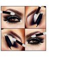 thumbnail image 4 of 100 Pcs Disposable Double Sided Sponge Tipped Cosmetic Makeup Eyeshadow Applicator Brush, 4 of 4