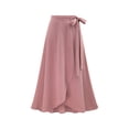 thumbnail image 1 of Yingyy Women's Maxi Skirt, Solid Black, 4XL, 1 of 9
