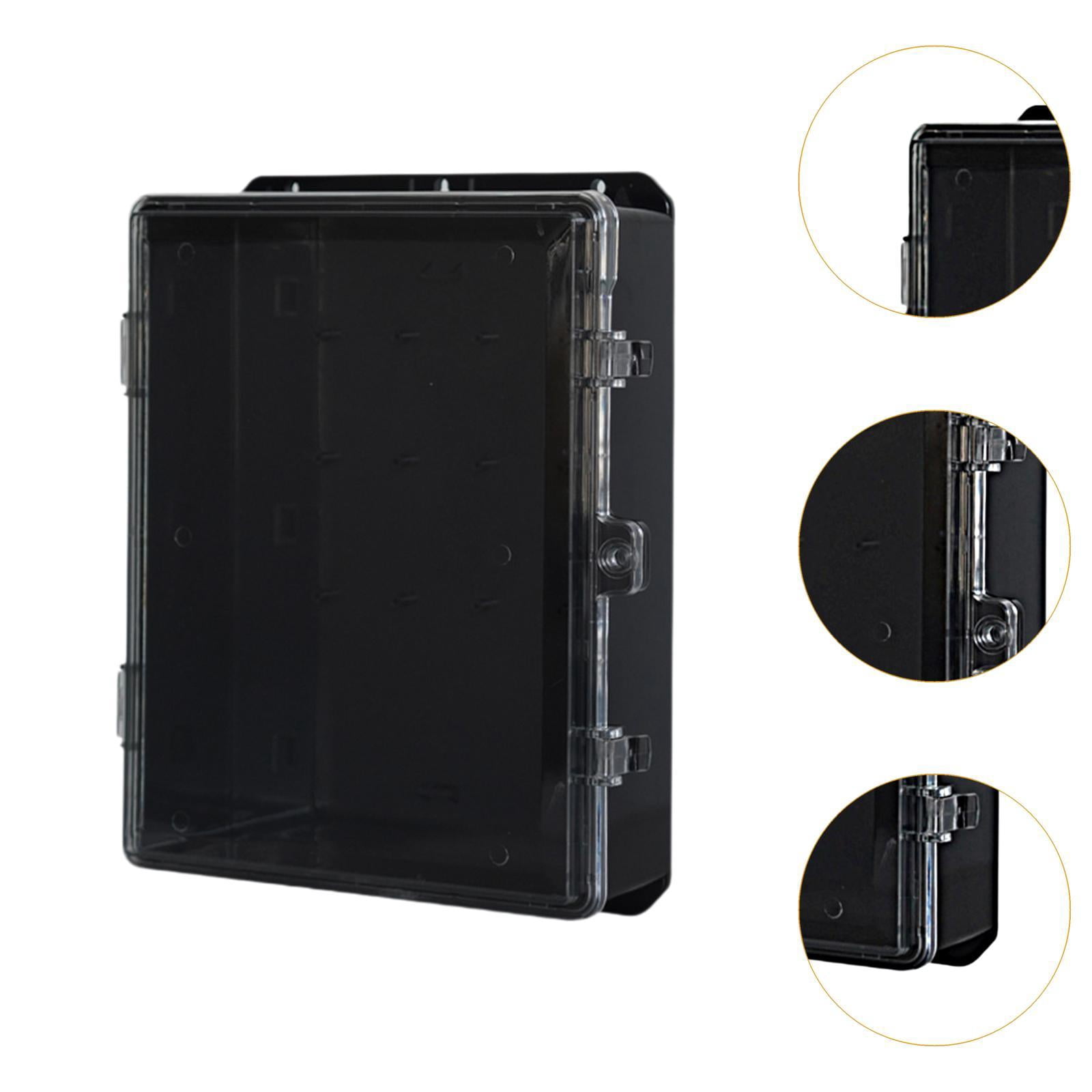 Zxpjkyu Outdoor Electrical Box Junction Box Multiuse Sturdy Dustproof Waterproof Circuit 17.9cmx10cmx25.3cm
