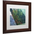 thumbnail image 2 of Trademark Fine Art "Inspired by Monet" Canvas Art by Kurt Shaffer, White Matte, Wood Frame, 2 of 4