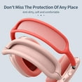 thumbnail image 6 of Silicone Case Cover for AirPods Max Headphones, Anti-Scratch Ear Cups Cover and Headband Cover for AirPods Max, Accessories Skin Protector for AirPods Max (Pink), 6 of 7