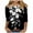 BE-Black, variant on QATAINLAV Womens Tops Dressy Casual 3/4 Sleeve Blouses Summer Round Neck Pullover Fashion Printed T-shirt Cotton Basic Tees Shirts Lightning Prime Today White L