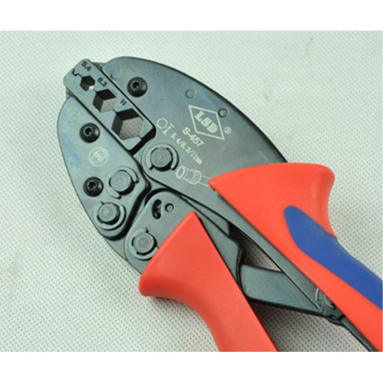 Carbon Steel Crimp Press Tool RG6/RG58/RG11 4C,5,7C Cable Coax Crimper 11/8.2/5.4mm Terminals Crimping Pliers ,Durability That Lasts
