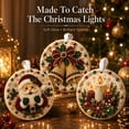 thumbnail image 4 of Christmas Ornaments DIY Pearl Art Kits for Adults,Hanging Pearl Art Christmas Ornaments Set with Pearls,Christmas Ornament Set Includes Pearls Colorful Beads And A Lanyard, 4 of 6