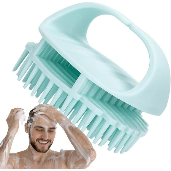 Scalp Scrubber - Hair Scrubber Shower Massaging Brush,Comfortable Dual Use Hair Brush Head Massage for Relaxation Scalp Scrub