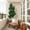 Black Basin White Stone, variant on Artificial Fiddle Leaf Fig Tree – 4FT Realistic Faux Ficus Lyrata, 48 Leaves, Indoor Floor Plant, Decorative Greenery for Home, Office, Living Room – Easy Assembly, Housewarming Gift – White Flower