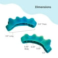 thumbnail image 6 of ZenToes Silicone Toe Spacers for Correct Toe Alignment, Bunion and Hammertoe Straighteners, 1 Pair, 6 of 8