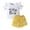 A, variant on EnJoCho Toddler Baby Kids Girls Christmas Patchwork Pullover Tops Pants Hat Set Outfits Beautiful Yellow Sunflowers and Letters Print 2pc Set Children Cute Daily Wear Clothing