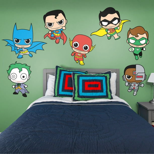 Fathead Dc Comics Kids Collection X Large Officially Licensed Removable Wall Decals Com - Large Dc Comics Wall Decal Fathead Dc Comics Kids Collection X Large Officially Licensed Removable Wall Decals Com - Large Dc Comics Wall Decal