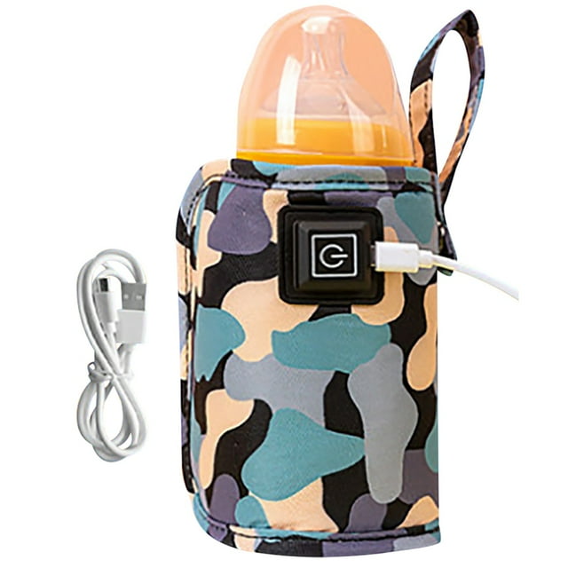 Bangcool Chauffe-Biberon Portable USB 3 Modes Chauffe-Bouteille de Voyage Chauffe-Lait Garde-Chaleur
